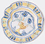 Seletti 'classic On Acid, Spanish Maiolica' Dinner Plate