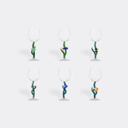Ichendorf Milano 'marine Garden' Stemmed Glass, Set Of Six