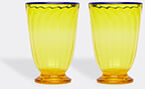 La DoubleJ 'rainbow' Glasses, Set Of Two, Yellow