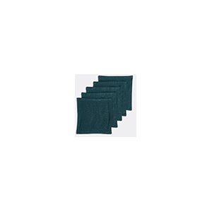 once milano cocktail napkins, set of five, forest