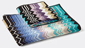 missoni 'giacomo' towels, set of two, blue