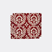 la doublej 'garland bordeaux' tablemat, set of two