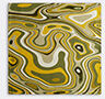 l'objet 'linen sateen waves' napkins, set of four, green and yellow