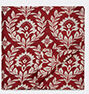 la doublej 'garland bordeaux' tablecloth, large