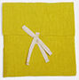 once milano cocktail napkins, set of five, yellow