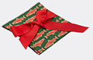 la doublej 'como fish' small napkin, set of four, green