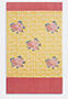 Lisa Corti 'arabesque Corolla' Beach Towel, Red And Yellow