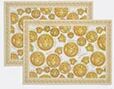 Versace 'medusa Amplified' Placemat, Set Of Two, White