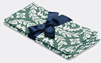 La DoubleJ 'green Garland' Large Napkin, Set Of Two