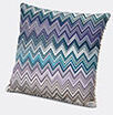 Missoni 'jarris' Cushion, Blue