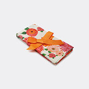 La DoubleJ 'bright Blooms' Large Napkin, Set Of Two