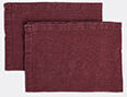 Once Milano Placemats, Set Of Two, Wine