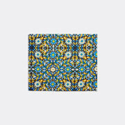 La DoubleJ 'confetti Blu' Tablemat, Set Of Two