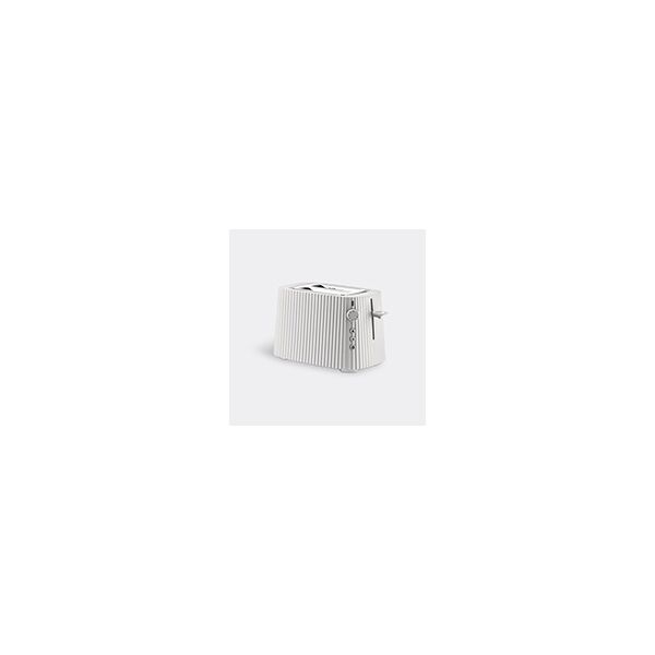 alessi 'plissé' toaster, white, eu plug