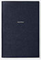 Smythson 'chelsea' Notebook, Navy