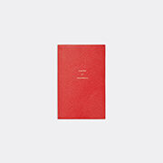 Smythson 'make It Happen' Notebook, Scarlet Red
