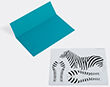 Good morning inc. 'zebra' Post Animal Kit