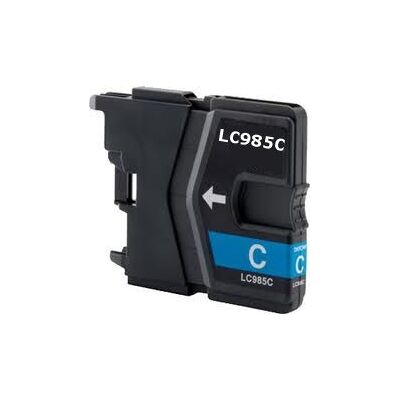 Brother Cartuccia Compatibile LC-985 Ciano Cart-Brolc985-C Brother Cartuccia Compatibile LC-985 Ciano Cart-Brolc985-C