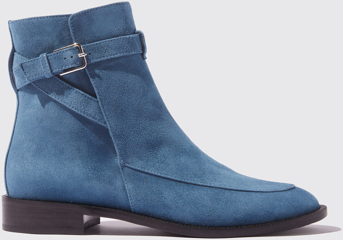 Scarosso Kelly Blue Suede - Donna Stivali Blu - Camoscio 38