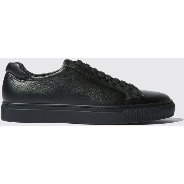 scarosso ugo nero cervo intenso - uomo sneaker nero - cervo 40,5