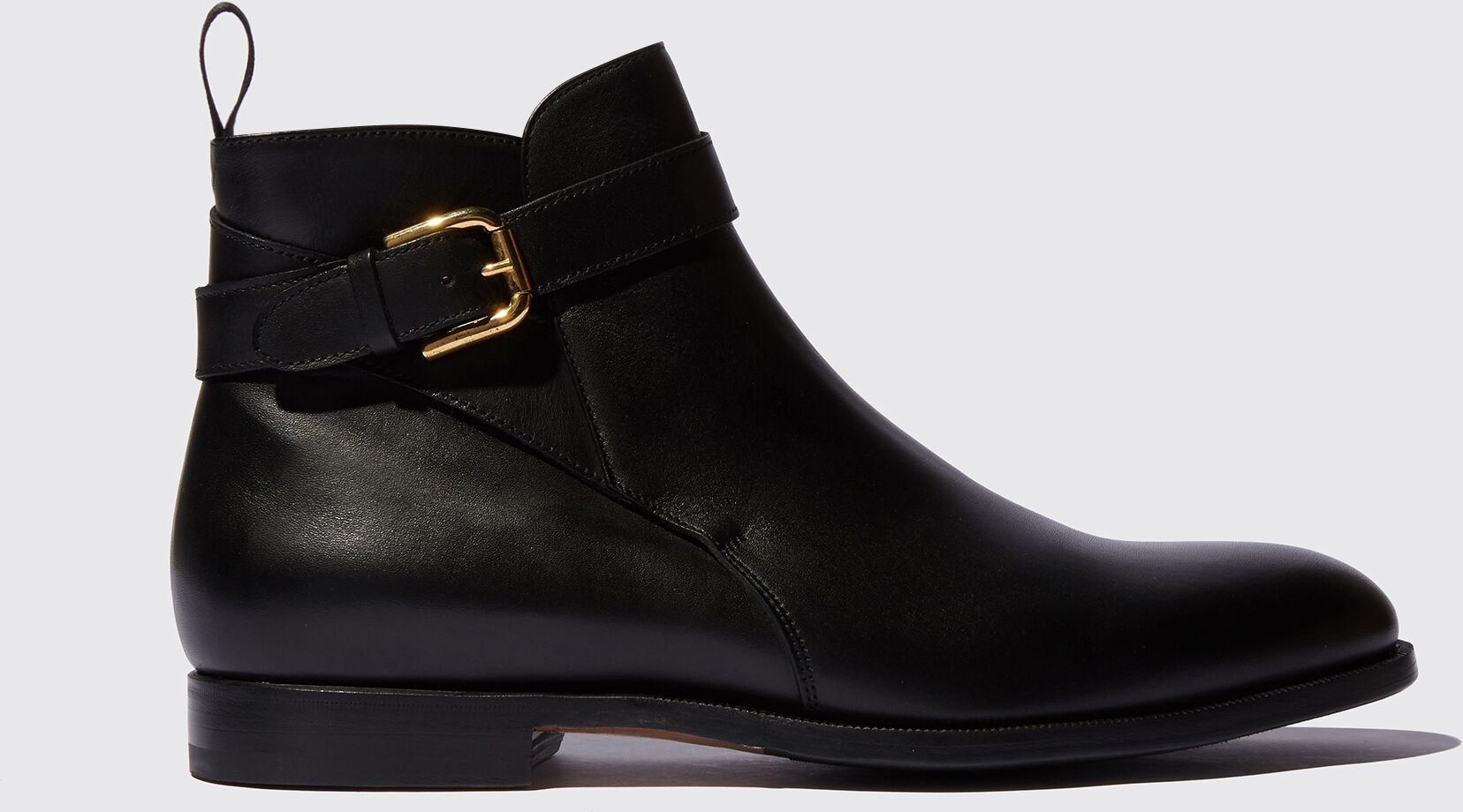 scarosso taylor black - uomo jodhpur boots nero - vitello 39