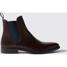 Scarosso Giacomo Testa Di Moro - Uomo Chelsea Boots Marrone - Vitello 39