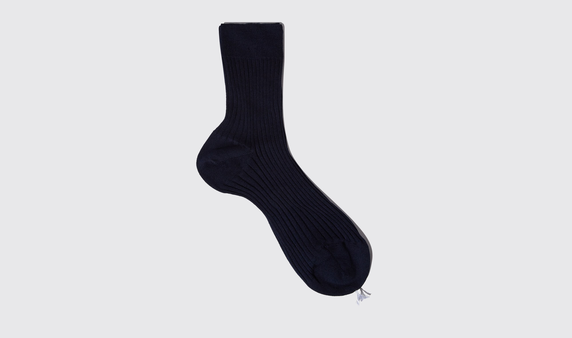 Scarosso Blue Cotton Ankle Socks - Donna Calze Blue - Cotton 35-36