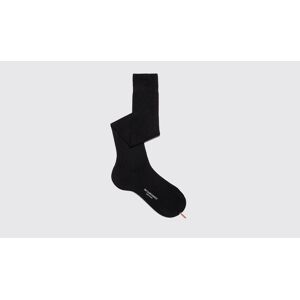 Scarosso Navy Cotton Knee Socks - Uomo Prima Che Finiscano Blu Navy - Cotone 46-47