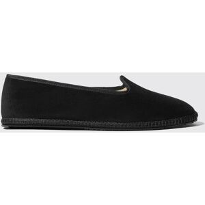 Scarosso Valentino Nero Velluto - Uomo Slippers Nero - Velluto 42