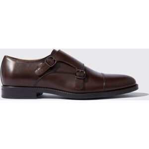 Scarosso Francesco Moro - Uomo Monk Strap Marrone Scuro - Vitello 40