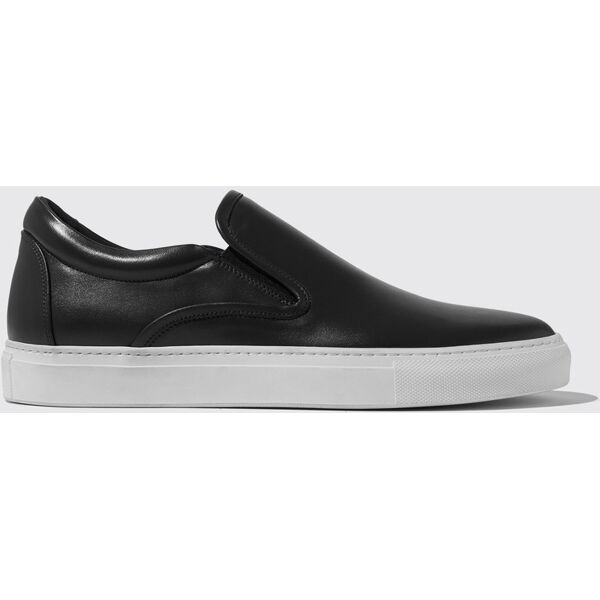 scarosso filippo nero - uomo sneaker black - calf leather 45