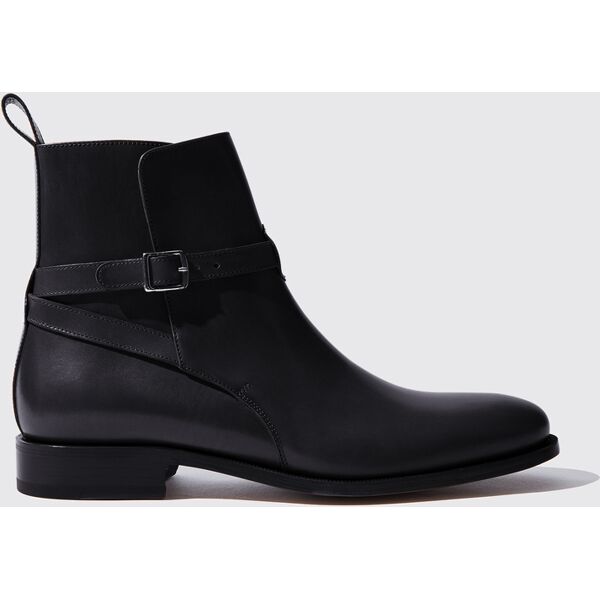 scarosso libero nero - uomo jodhpur boots nero - vitello 41,5