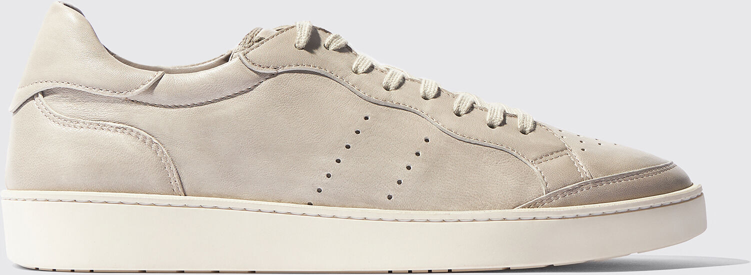 scarosso umberto grey - uomo sneaker grey - calf leather 42