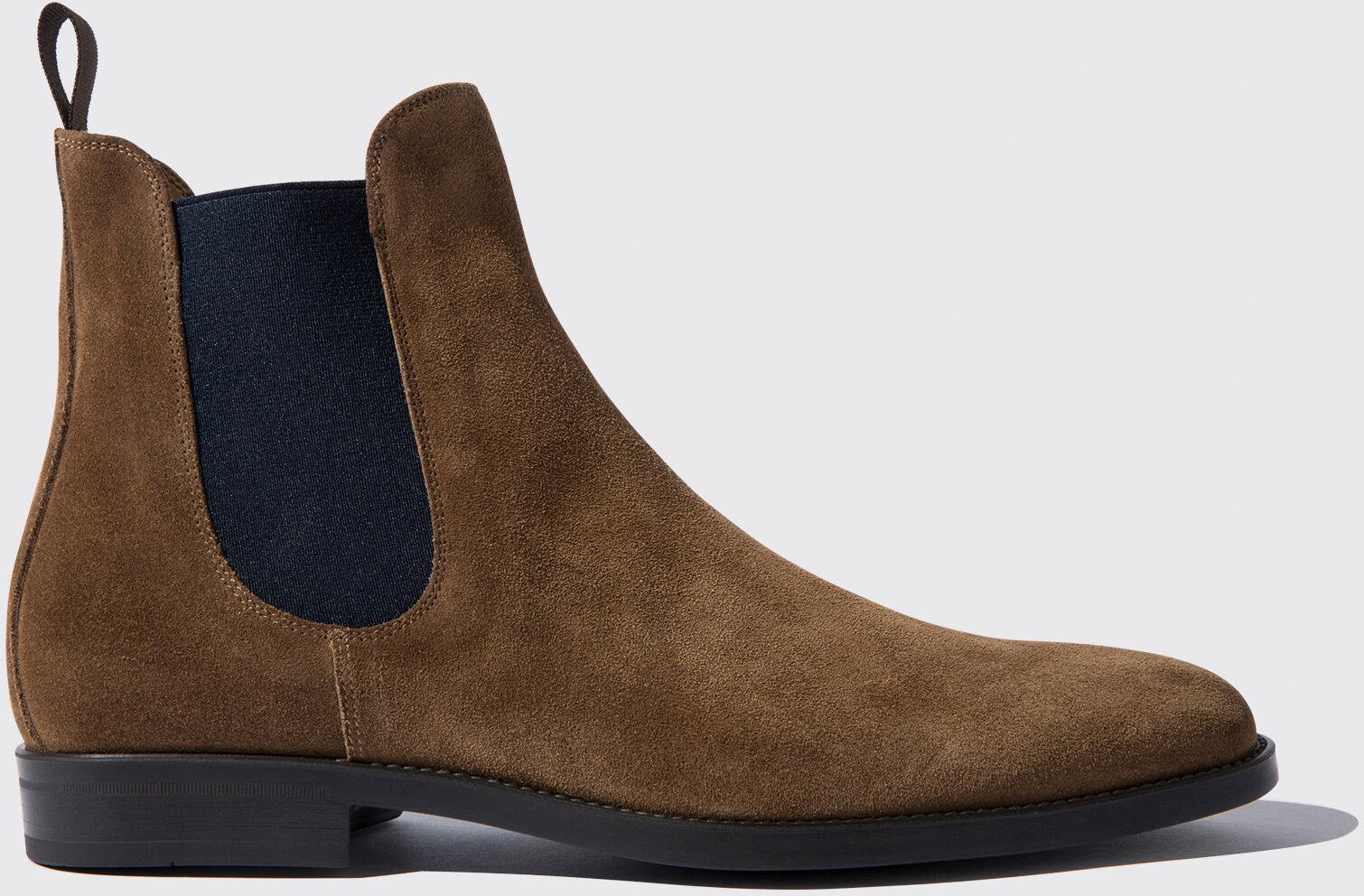 scarosso giacomo tabacco scamosciato - uomo chelsea boots tabacco - camoscio 41.5