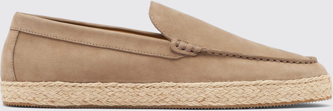 Scarosso Lino Taupe Nubuck - Uomo Espadrillas Taupe - Nubuck 41