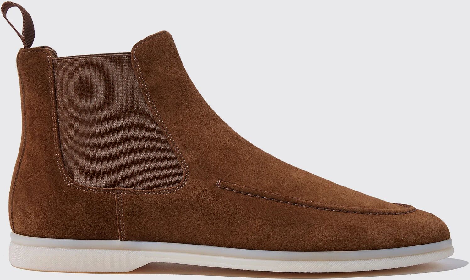 Scarosso Eugenio Tabacco Scamosciato - Uomo Chelsea Boots Tabacco - Camoscio 46