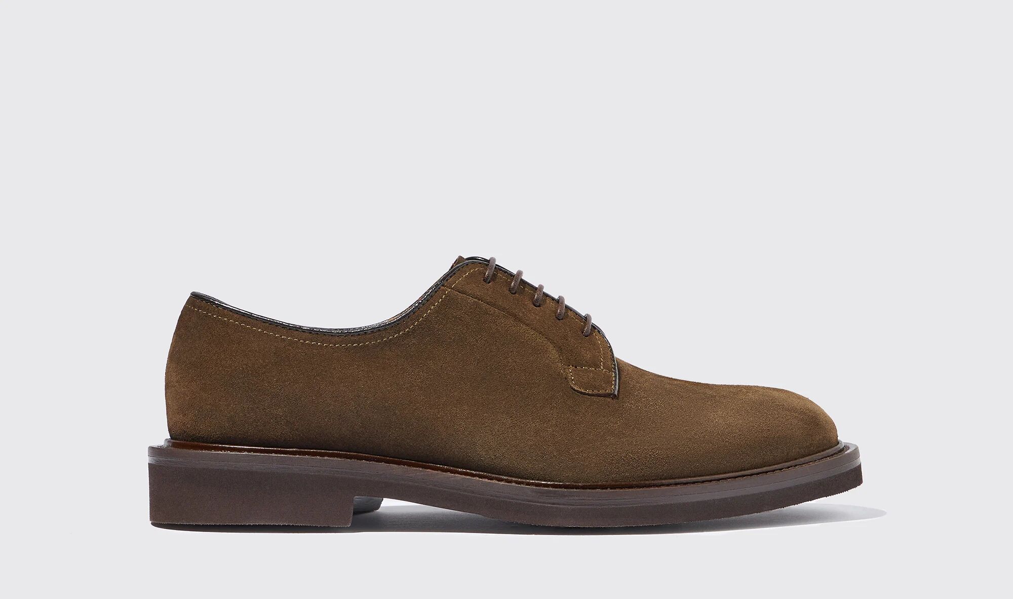 Scarosso Harry Green Suede - Uomo Derbies Green - Suede 45