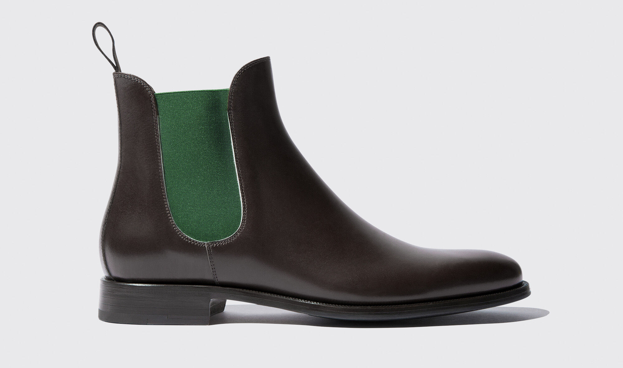 Scarosso Giancarlo Marrone - Uomo Chelsea Boots Marrone - Vitello 47