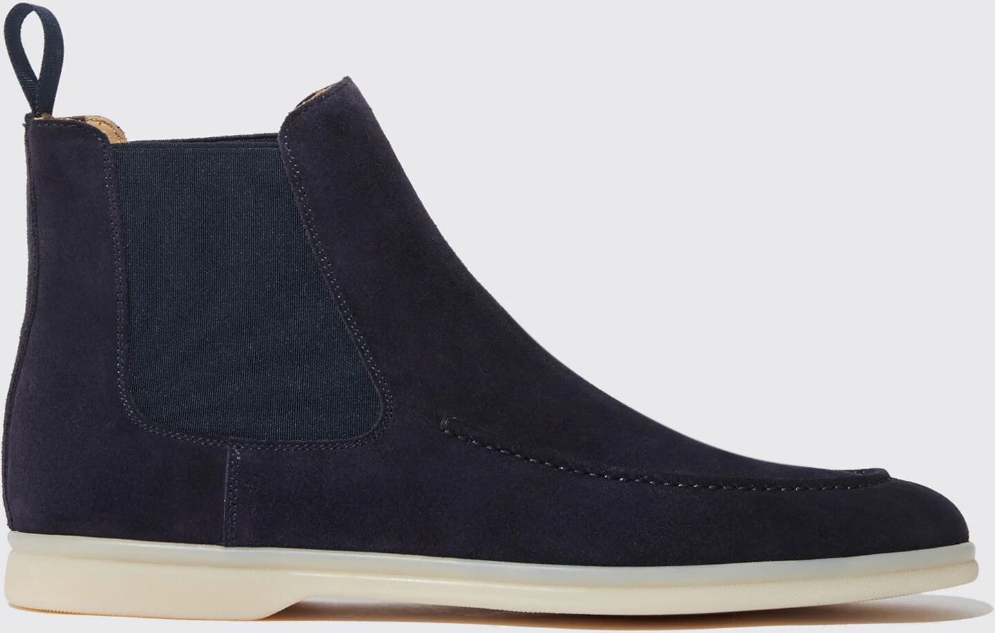 Scarosso Eugenio Blu Scamosciato - Uomo Chelsea Boots Blu - Camoscio 41