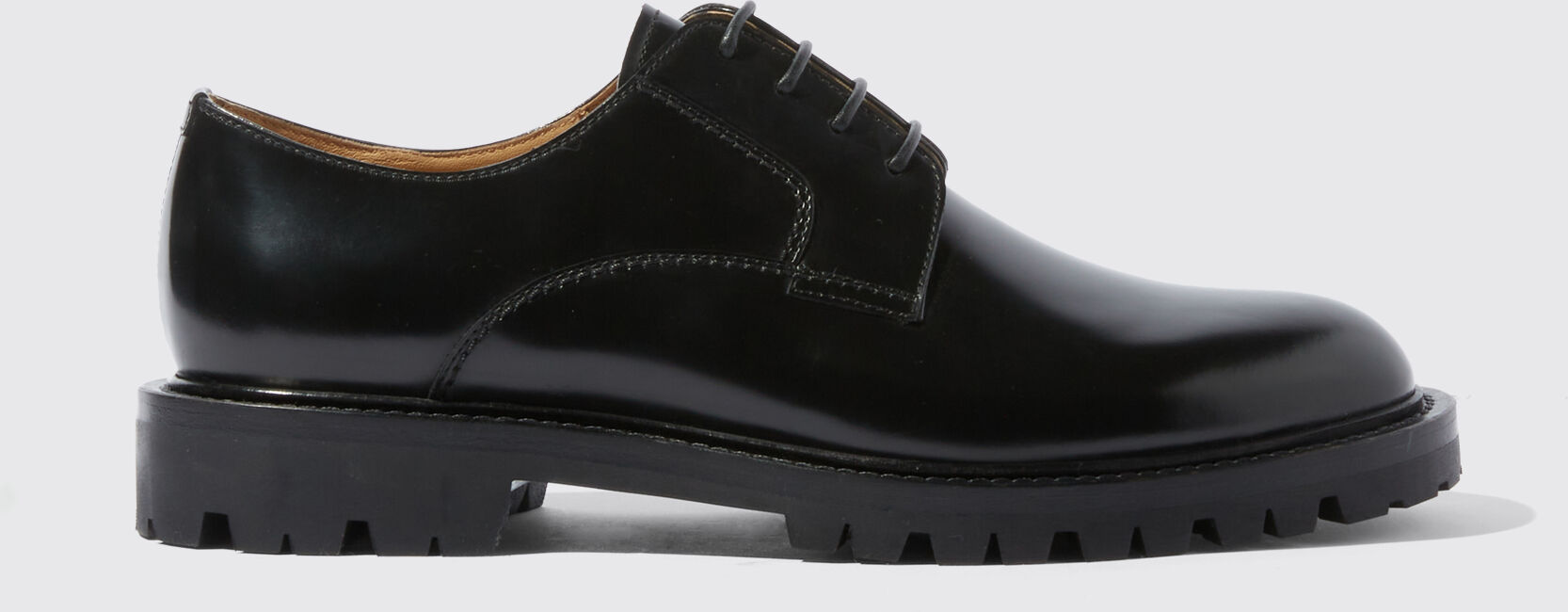 Scarosso Wooster Iii Black - Uomo Derbies Black - Brushed Calf 43