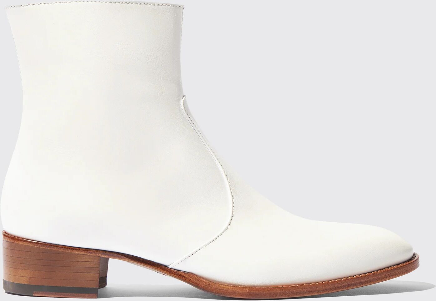 Scarosso Warren White - Uomo Stivali White - Calf 47