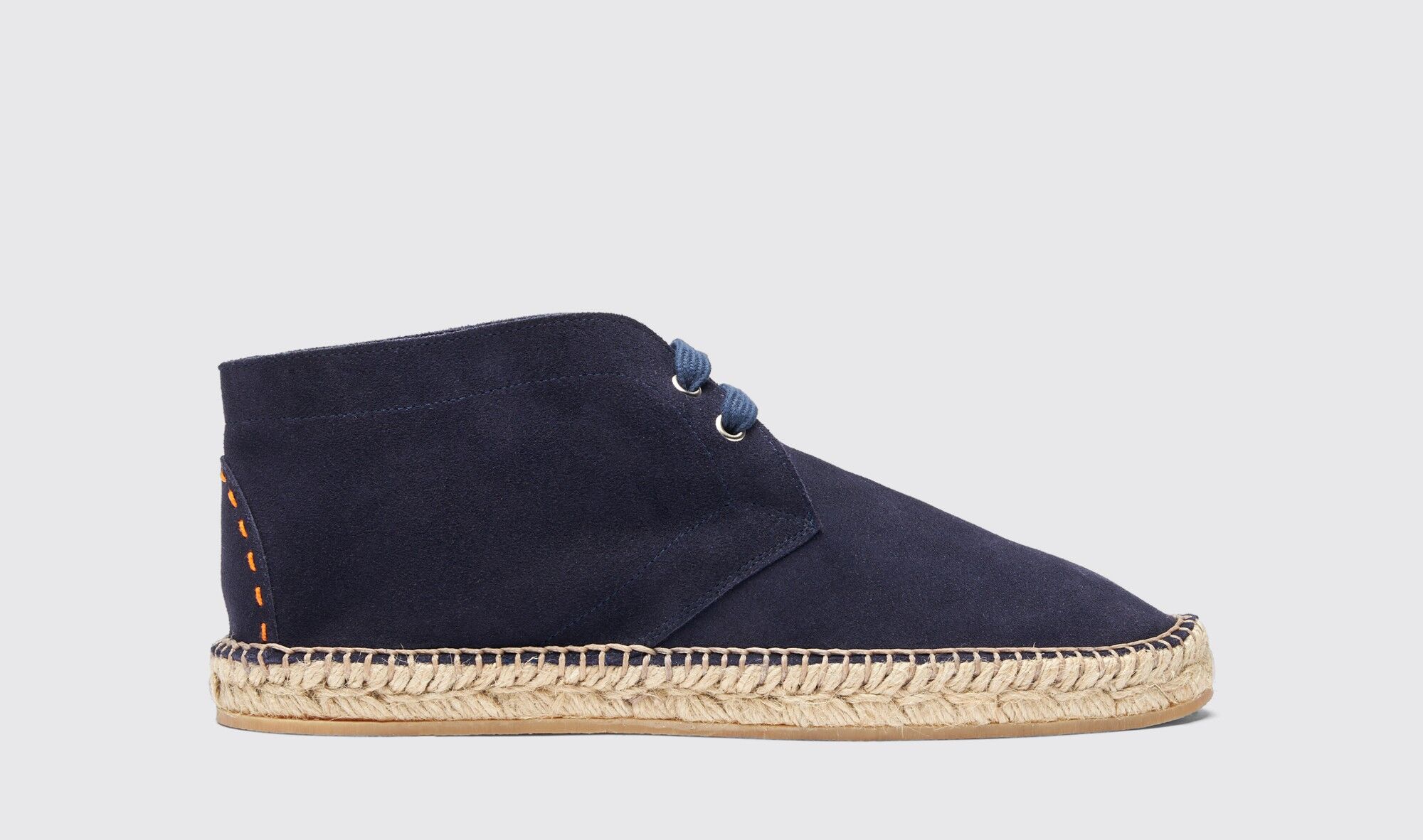 Scarosso Mojave Blue Suede - Uomo Espadrillas Blue - Suede 39