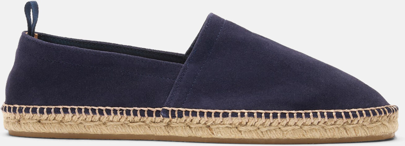 SCAROSSO Pablo Blue Suede - Uomo Espadrillas Blu - Camoscio 46