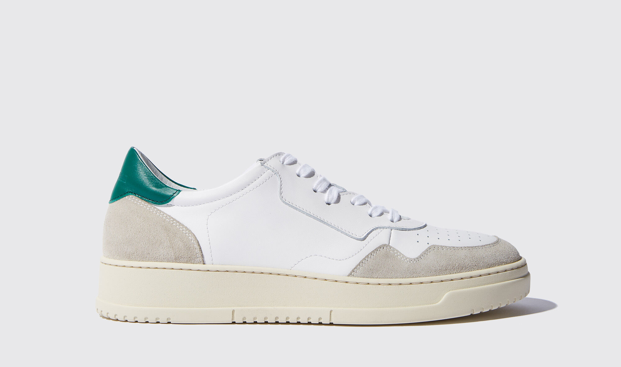 Scarosso Alex Green Edit - Uomo Sneaker White/green - Calf 41