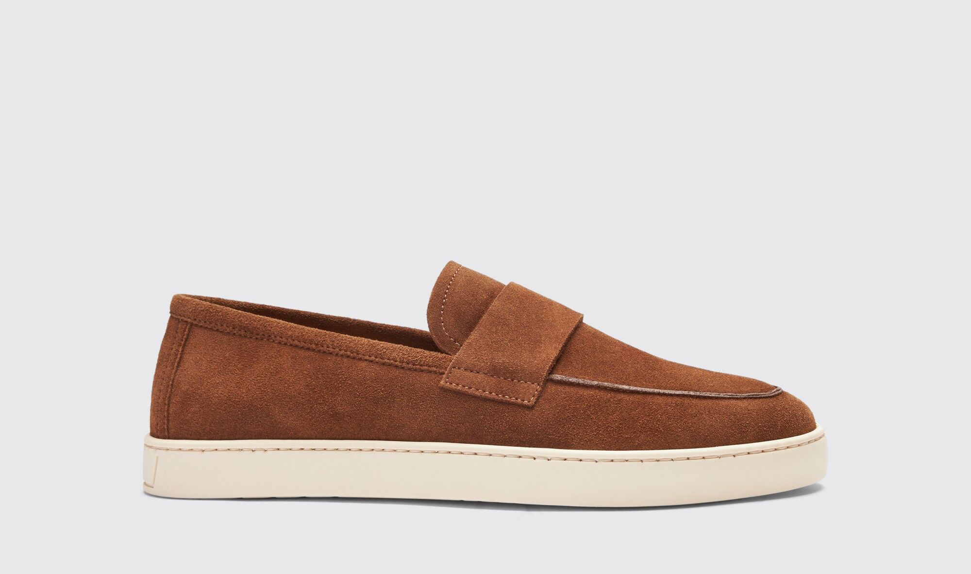 Scarosso Lucio Tan Suede - Uomo Sneaker Tan - Suede 45