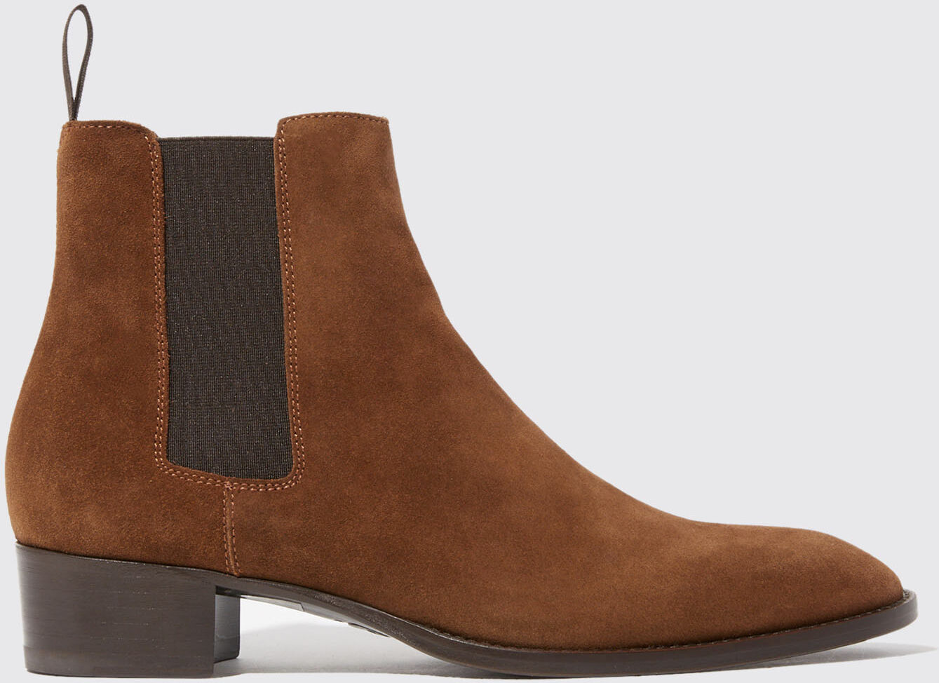 Scarosso Axel Tan Suede - Uomo Chelsea Boots Tan - Suede 42