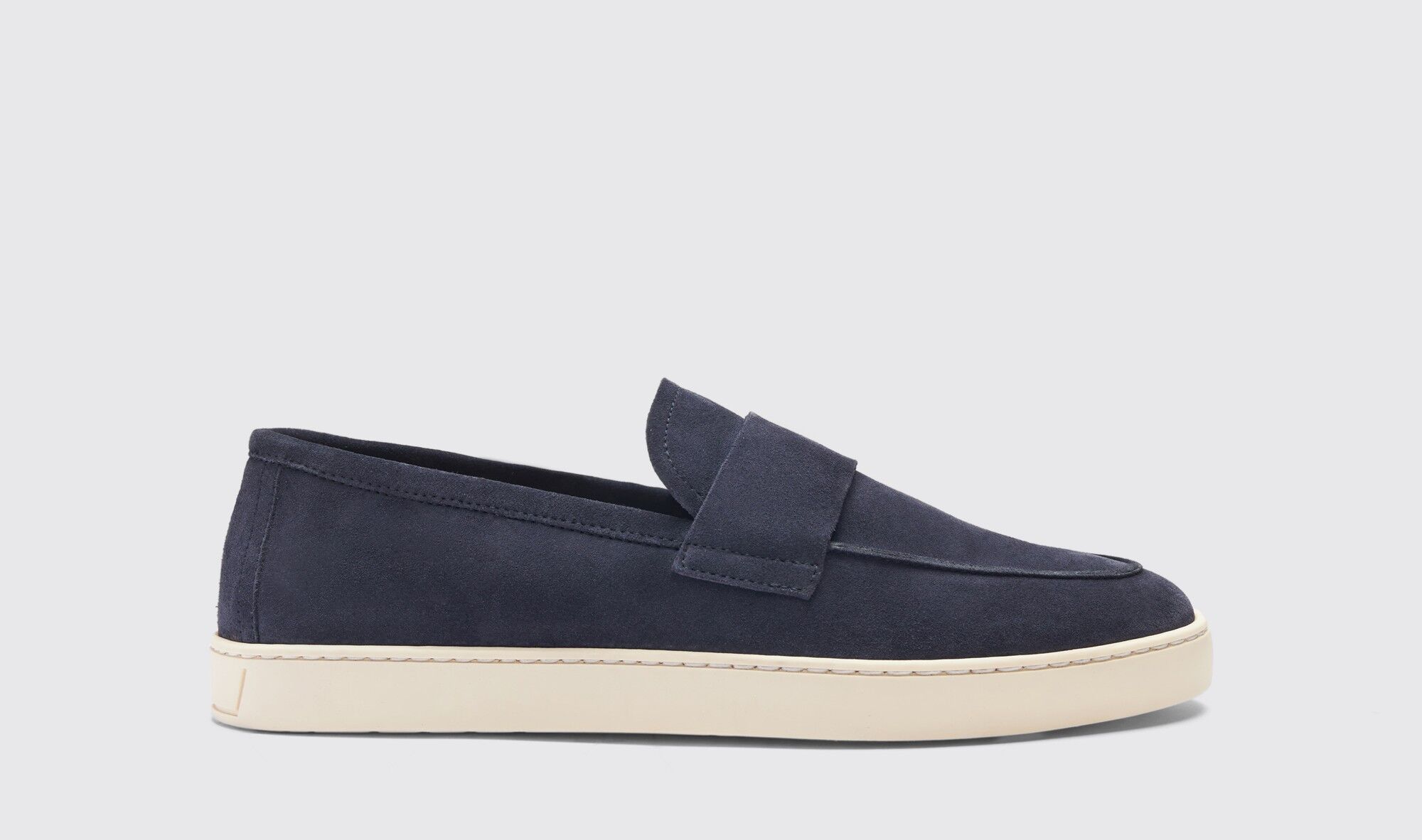 Scarosso Lucio Blue Suede - Uomo Sneaker Blue - Suede 46