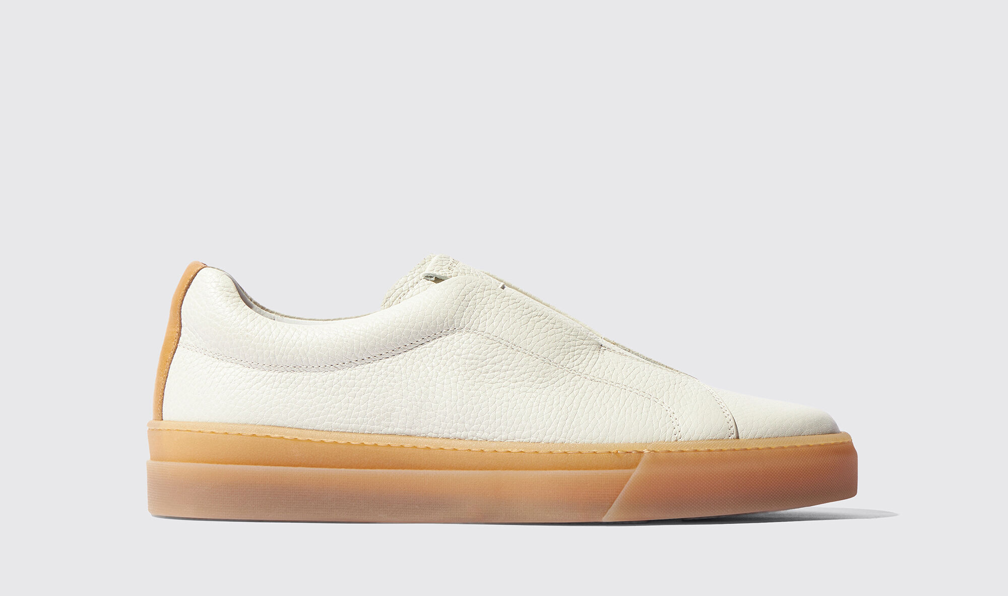 Scarosso Luca White Grain - Uomo Sneaker White - Calf Leather 43