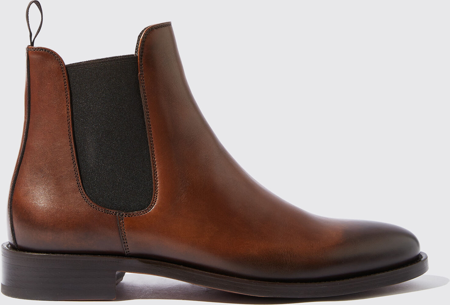 Scarosso Enzo Castagno - Uomo Chelsea Boots Marrone - Vitello 47