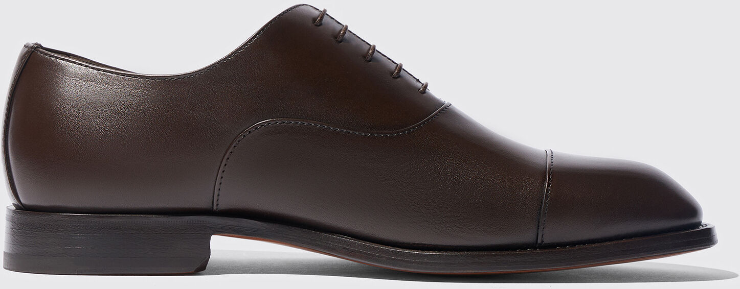 Scarosso Salvatore Brown - Uomo Scarpe Oxford Brown - Calf 42,5